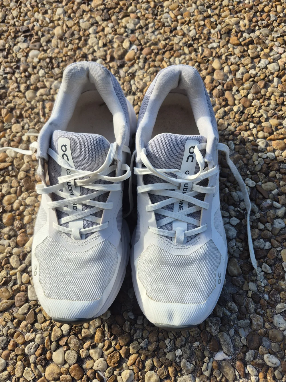 On Running Women’s CloudTec Running Shoes White Gray US 7 EU 38 Athletic Sneaker